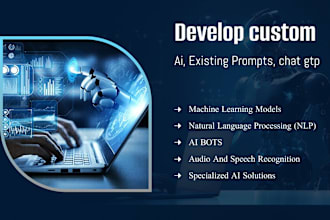 develop ai chatbot, chatgpt, perplexity or openai powered app