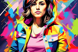 create your photo into awesome wpap pop art