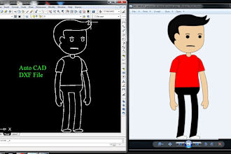 convert image to dxf for cnc laser, engraving, plasma