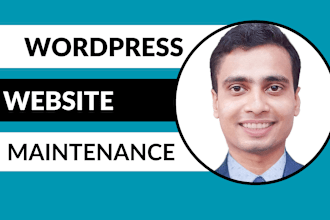 do wordpress customization,support,maintenance, website management