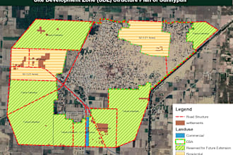 create digital maps and location plans with arcgis
