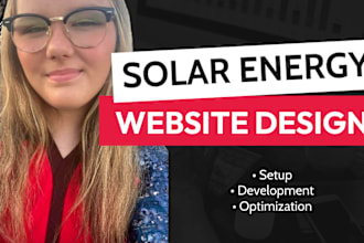 create stunning solar energy website