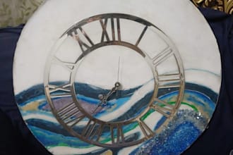 design elegant resin piece for you