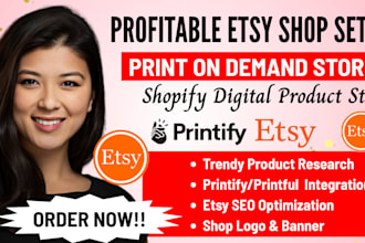 setup etsy print on demand, etsy seo for etsy shop, etsy print on demand shop