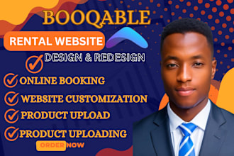 do booqable online website design,rental service website online booking schedule