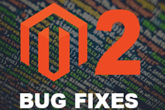 fix bugs in magento 1 and fix bugs and issues in magento 2