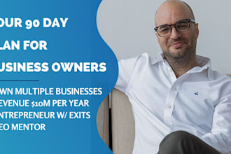 coach you to get clarity on a 90 day plan for your business
