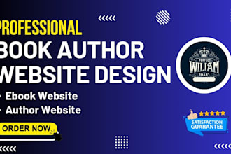 build author website ebook website book author website ebook landing page