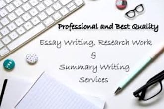 do urgent essay writing,  summary, and report writing