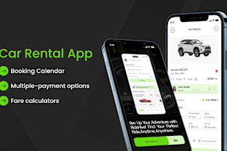 create a car rental, car pooling, car booking app like turo, enterprise car