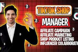 setup tiktok shop, product listing, affiliate marketing