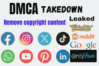 delete and remove instagram,reddit,x, google,onlyfans,telegram under dmca