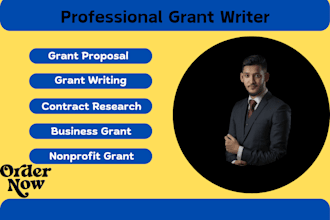 grant proposal writing for 501c3 nih nsf usaid and business grants itin sbir