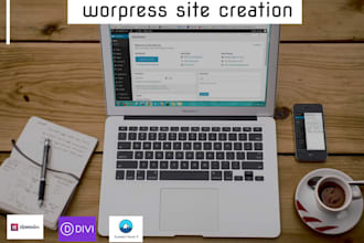 create responsive wordpress website  and woocomerce site