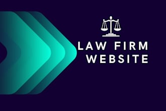 create law firm, lawyer website in wordpres