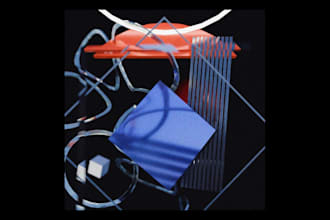 design surreal 3d cover art