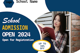 design any professional unique promotional flyer or banner