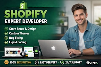 be shopify expert for shopify custom coding shopify bug fix