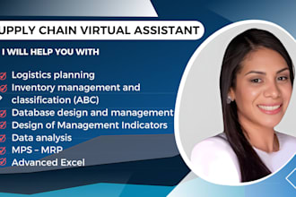 be your virtual assistant in supply chain, logistics and inventory analysis