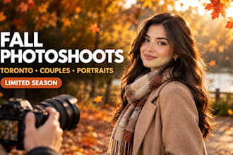 do a fall photoshoot in toronto
