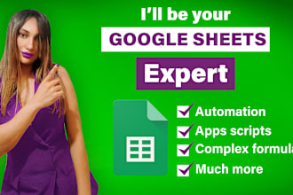 be your google sheets expert