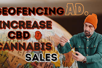 run geofencing ads campaign to targeted cannabis, cbd audiences to boost sales