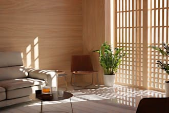model and render realistic 3d interior