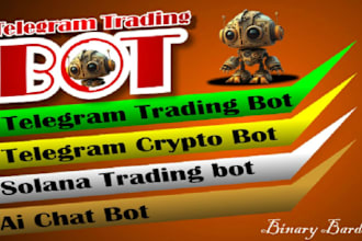 do python telegram bot discord bot twitter bot solana bot trading bot bonk bot