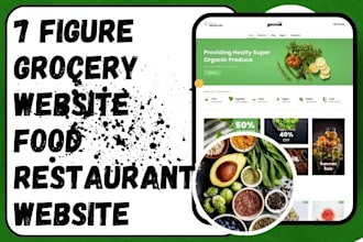 grocery website food website food store beverages website restaurant website