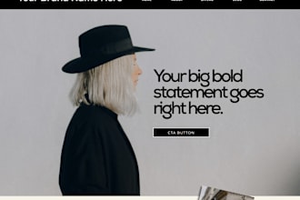design, redesign, or customize your showit website or template