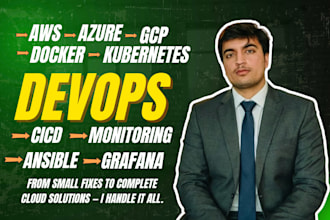 be your devops engineer for AWS cloud, kubernetes, docker and ci cd pipelines