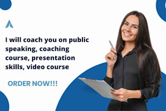 coach you on public speaking, coaching course, presentation skills, video course