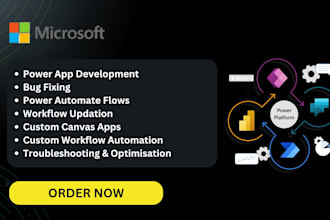 build custom powerapps and power automate business solutions