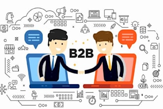 do targeted b2b, d2c lead generation for any of your business and industry