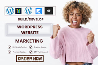 develop build wordpress website design woocommerce with gutenberg bricks builder