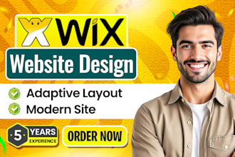 build wix website, design wix or redesign wix website for your business
