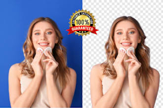 do 15 to 50 photos of background removal and crop images