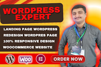 design landing page, ecommerce store, sales pages, responsive