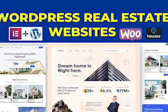 design wordpress real estate website investor brokers using houzez theme