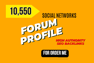do 10550 social networks and forum profile backlinks