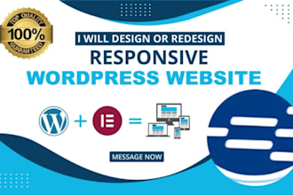 develop a wordpress website