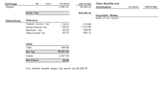 design stubs for contractors or self employed people