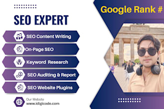 do SEO content writing and onpage optimizations for websites