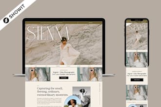 customize and design your showit website