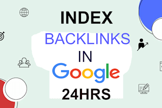 index all your backlinks on google in less than 24 hrs