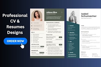 design, rewrite professional resume, CV, and cover letter