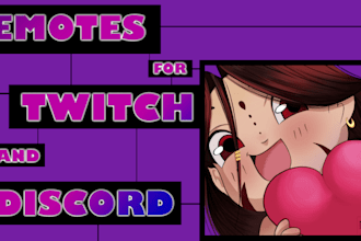 draw your twitch and discord emotes
