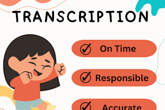 transcribe audio and do video transcription audio francais