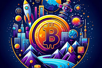 design best crypto coin and cryptocurrency logo