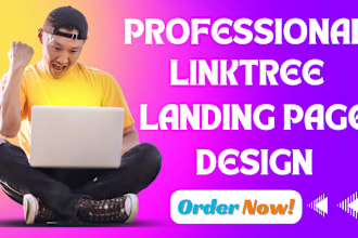 setup and design lintree, biolink, beacons, taplink or linkpop for you
